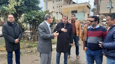 محافظ كفر الشيخ: استجابة لشكاوى المواطنين حول تراكمات مياه الأمطار