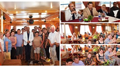 بعد إصرارهم على استكمال رحلتهم.. محافظ أسوان يستقبل 80 سائحًا على مركب نيلي 