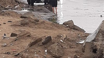 عاجل.. هبوط أرضي بطريق بني سويف وتحويلات مرورية بالمنطقة