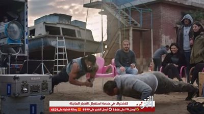 شاهد.. محمد رمضان ضد الجاذبية في أغنية إحدى مشروبات الطاقة (صورة)