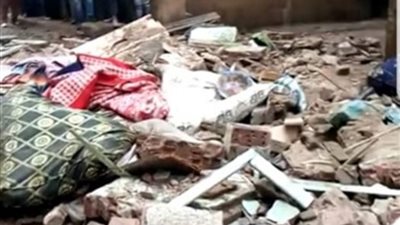 بسبب الأمطار.. النيابة تصرح بدفن ضحيتي عقار العمرانية المنهار