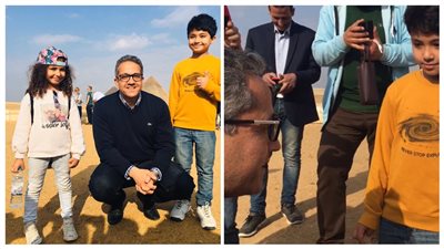 خلال لقاءه مع أصغر طفلين.. وزير السياحة والآثار يتحدث عن 