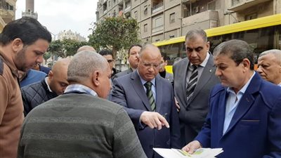 جولة مفاجئة لمحافظ القاهرة داخل المركز التكنولوجي بالديوان العام