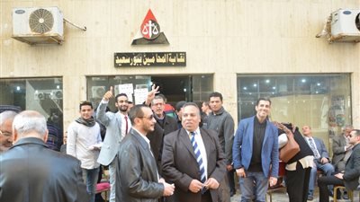 محامو بورسعيد يدلون بأصواتهم في الانتخابات العامة 