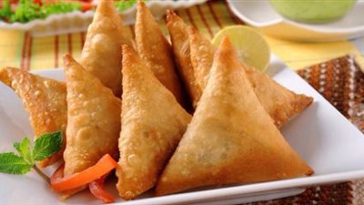 طريقة تحضير سمبوسة مقلية بالجبن