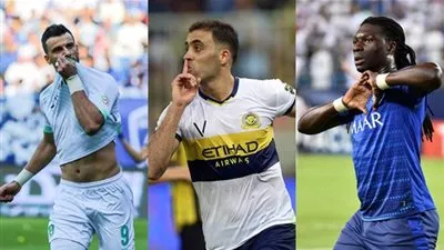 صراع الهدافيين.. ماذا قدم جوميز وحمد الله والسومة في الدوري السعودي؟