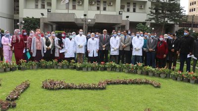 ننشر إجراءات الوقاية لفيروس كرونا بالمستشفيات ومنظومة العمل بالعيادات الخارجية بجامعة المنصورة