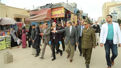 محافظ كفرالشيخ يتابع غلق الأسواق لمواجهة كورونا (صور)