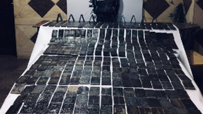 ضبط تاجر مخدرات وبحوزته 400 طربة حشيش بالإسكندرية