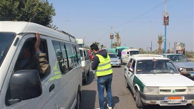 حملة توعية بالشوارع للمواطنين لحزب مستقبل وطن بالفيوم للوقاية من فيروس كورونا