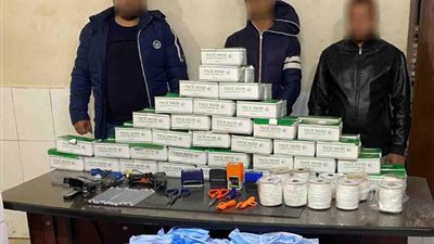 إحباط ترويج 5 آلاف كمامة مجهولة المصدر في الجيزة