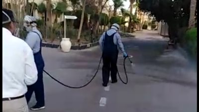 بالفيديو.. إجراءات التطهير الجارية بخليج مكادي في جنوب سيناء