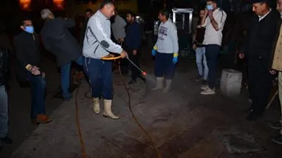 قبل فرض الحظر بساعات.. 