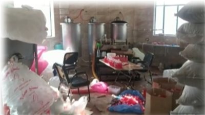 ضبط طني مستلزمات طبية مجهولة المصدر في أكتوبر