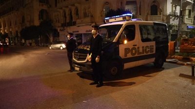 دوريات أمنية تجوب شوارع الجيزة لتنفيذ حظر التجوال