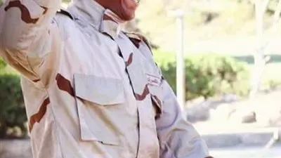 أهالي قرية زهرة بالمنيا يشيعون جنازة شهيد الواجب الوطني