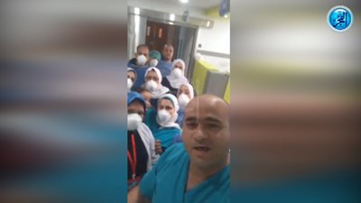 شاهد.. لحظة خروج المصابة رقم 15 بكورونا من مستشفى العجمي