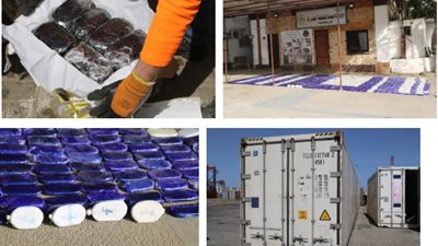 إحباط محاولة تهريب 1636 طربة حشيش بميناء بورسعيد