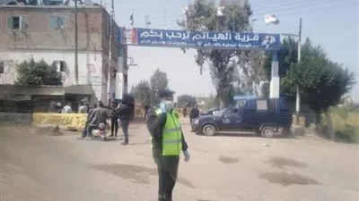 مكبرات صوت وفرق تعقيم منتشرة.. طوارئ بقرية الهياتم في الغربية عقب عزلها 