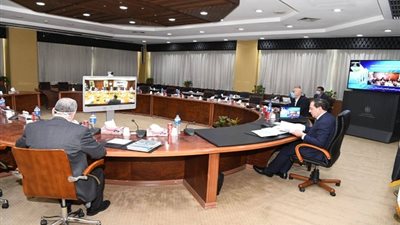 وزير البترول يعتمد نتائج شركة فجر المصرية الاردنية بالفيديوكونفرانس
