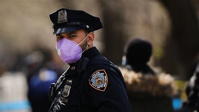 إصابة 1400 موظف في شرطة نيويورك بفيروس كورونا