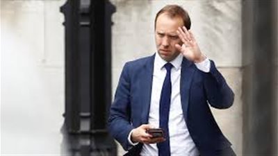 وزير الصحة البريطاني يستنكر عدم التزام المواطنين بقواعد الحظر