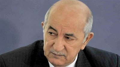 الرئيس الجزائري يبعث رسالة مواساة إلى 
