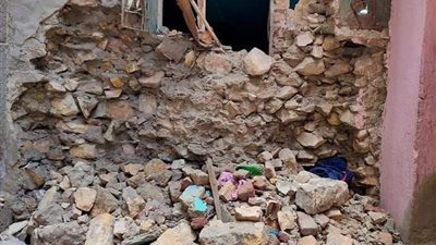 انهيار عقار بالقاهرة دون خسائر بشرية