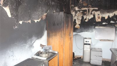 السيطرة على حريق نشب داخل مستشفى شربين العام بالدقهلية