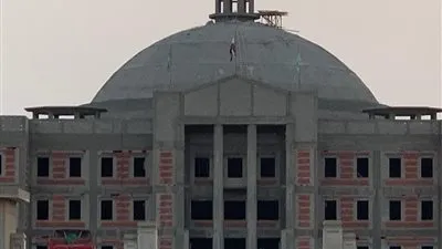 آخر التطورات في بناء الفرع الدولي لجامعة القاهرة (صور)