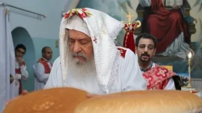 الأنبا شاروبيم يترأس قداس جمعة ختام الصوم بدير الشهيدة دميانة