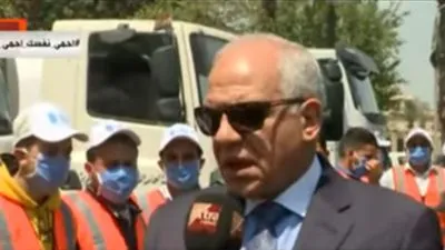 محافظ الجيزة: تعقيم 4 آلاف منشأة و2500 شارع ضد كورونا (فيديو)