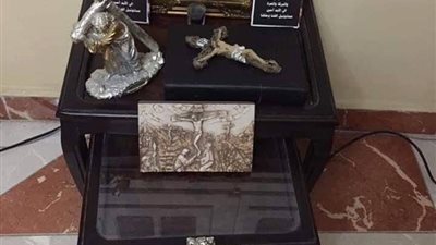 بالصور.. أركان كنائس في منازل أهالي بورسعيد احتفالا بأسبوع الآلام