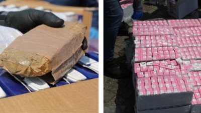 إحباط تهريب 19 ألف طربة حشيش بميناء شرق التفريعة