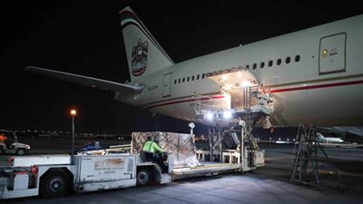 لمواجهة كورونا.. الإمارات ترسل طائرة مساعدات إلى إثيوبيا