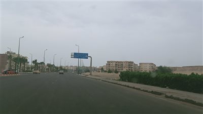 عاصفة ترابية شديدة تضرب مدينة الغردقة