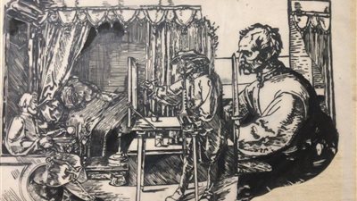 إبداعات لطلاب كلية التربية الفنية بجامعة حلوان (صور)