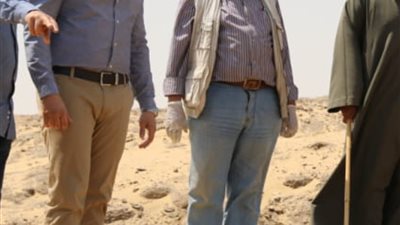 جولة لوزير السياحة والآثار في مقبرة 