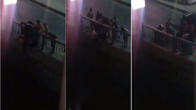 إنقاذ شاب حاول الانتحار شنقا من أعلى كوبري بكفر الدوار