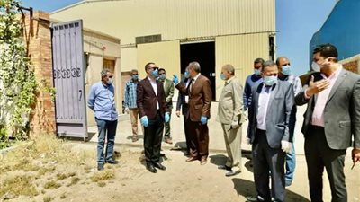 محافظ كفرالشيخ: تطبيق الإجراءات الاحترازية ضد كورونا بـ23 مصنعا (صور)