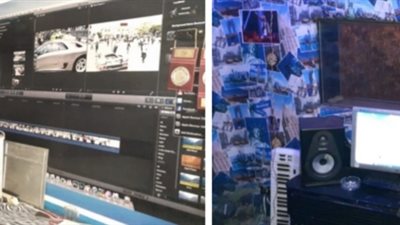 مباحث المصنفات تضبط شركة إنتاج فنى غير مرخصة بالجيزة