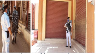 ضبط 117 مخالفة في مجال غلق المحال التجارية لمنع تفشي كورونا