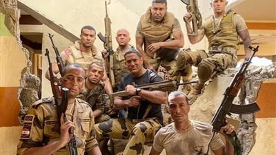 شاهد ..رجالة المنسي في كواليس تصوير مسلسل 