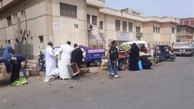 إزالة سوق البردويل للحد من كورونا بالإسكندرية (صور)