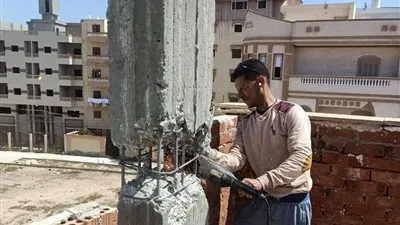  رئيس جهاز دمياط: إزالة فورية لمخالفة بناء بالحي الرابع بالمدينة