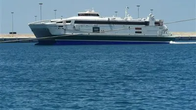 النقل: تسيير رحلة بحرية للعبارة القاهرة لنقل المصريين من السعودية (صور)