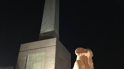 عاجل.. انتهاء أعمال تركيب الكباش الأربعة فى ميدان التحرير