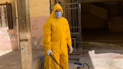  تعقيم مستشفى أجا ومنية سمنود بالدقهلية بعد إيجابية حالتين بالكورونا (صور)