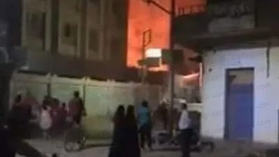 المخلفات السبب.. حكاية حريق مدرسة الثانوية الفنية العسكرية بميت غمر