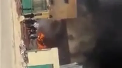 السيطرة على حريق بمصنع مواد غذائية في أكتوبر